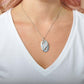 Pendentif médaillon ovale Dreams Come True