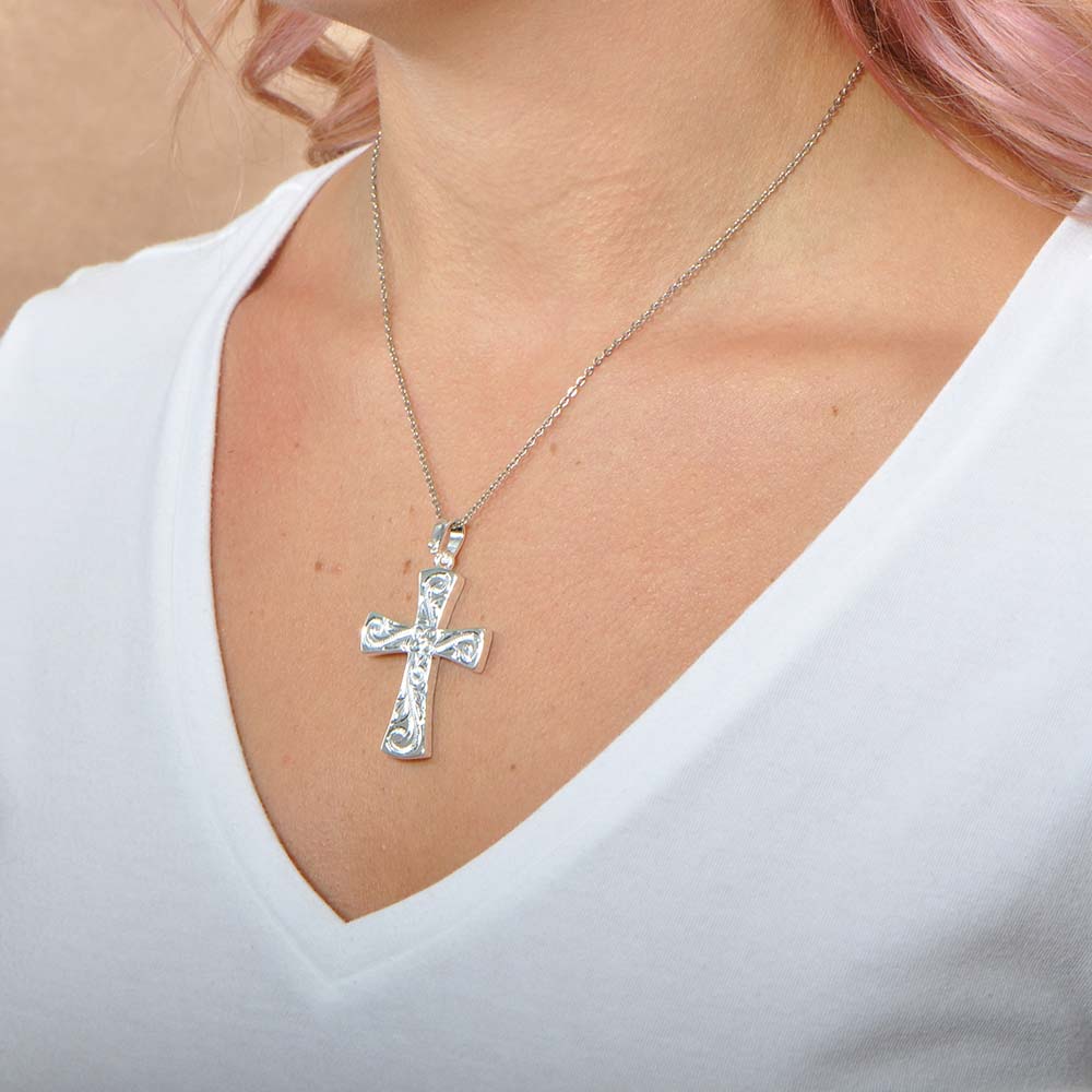 Carry My Faith Cross Pendant