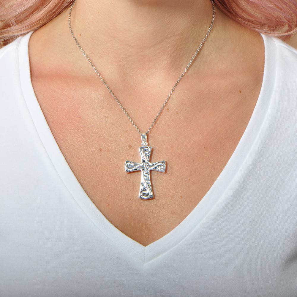 Carry My Faith Cross Pendant
