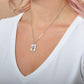 Keep Faith Dog Tag Pendant
