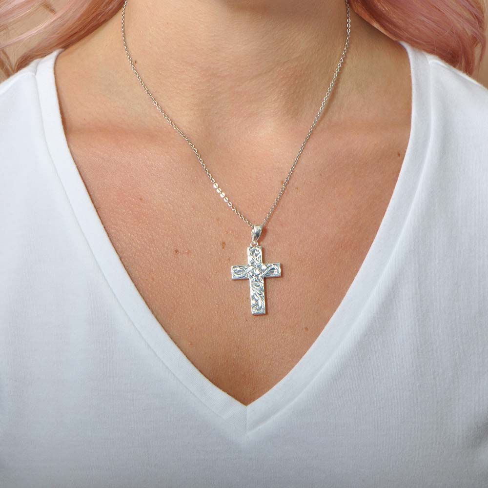 Carry My Faith Cross Pendant