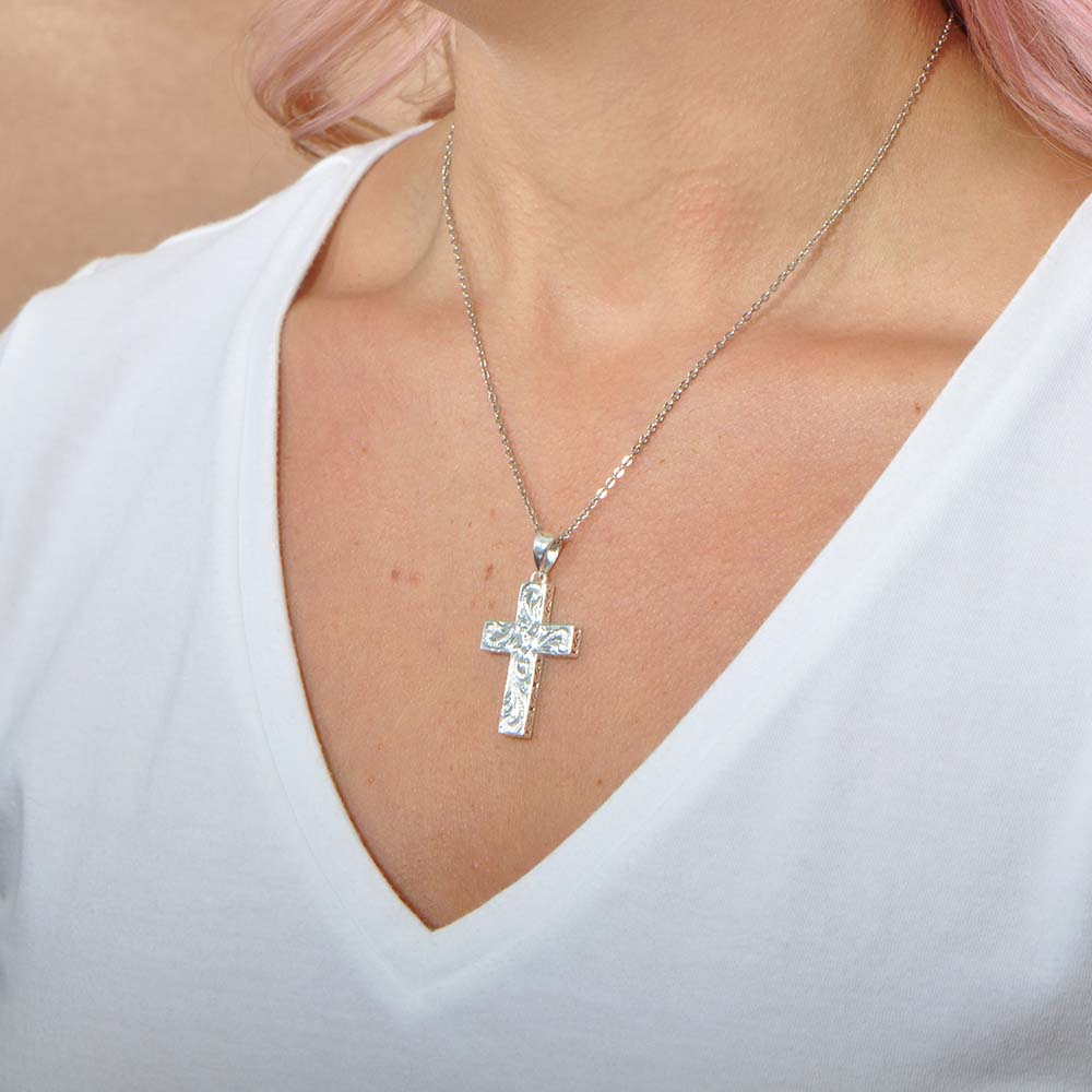 Carry My Faith Cross Pendant