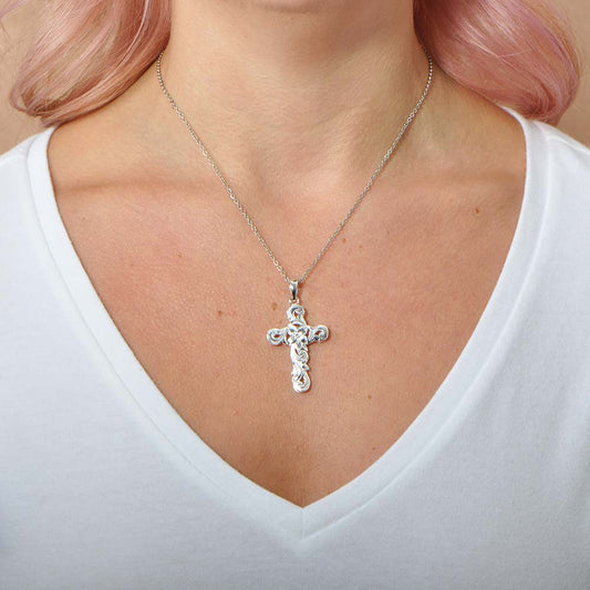 Growth & Faith Cross Pendant