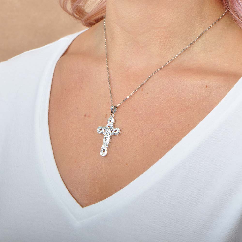 Growth & Faith Cross Pendant