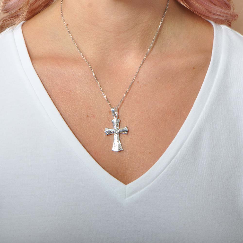 Holy Spirit Cross Pendant