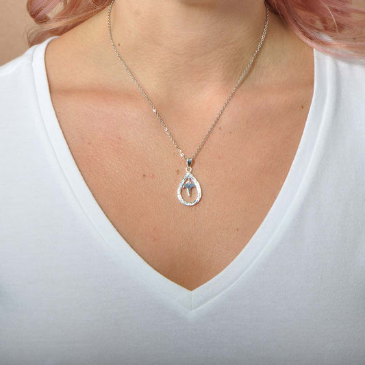 Teardrop Charm Pendant