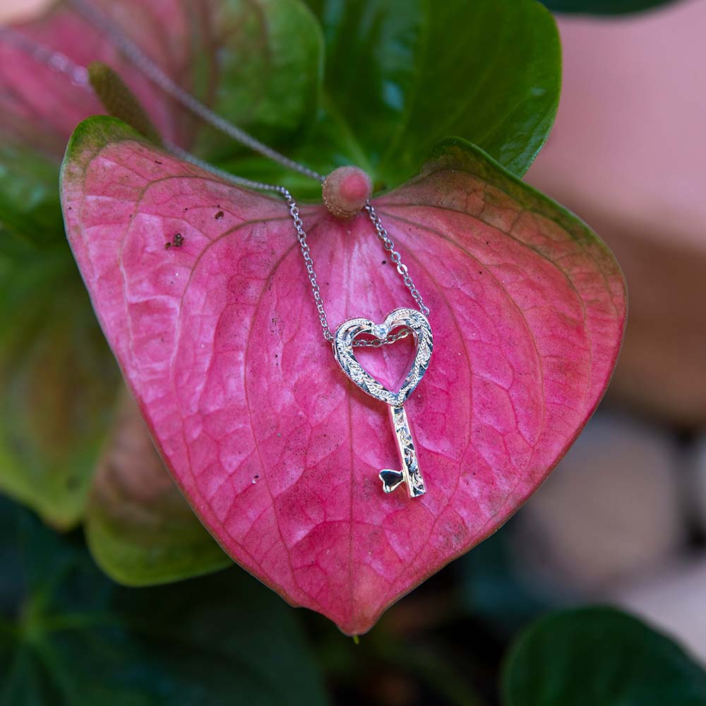 Pendentif Clé de l'Amour