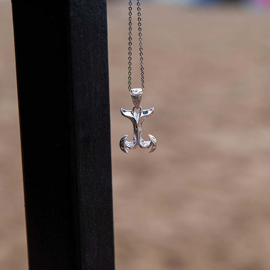 Whale Tail Anchor Pendant