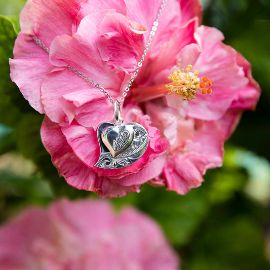 Pendentif coeur d'amour électrique