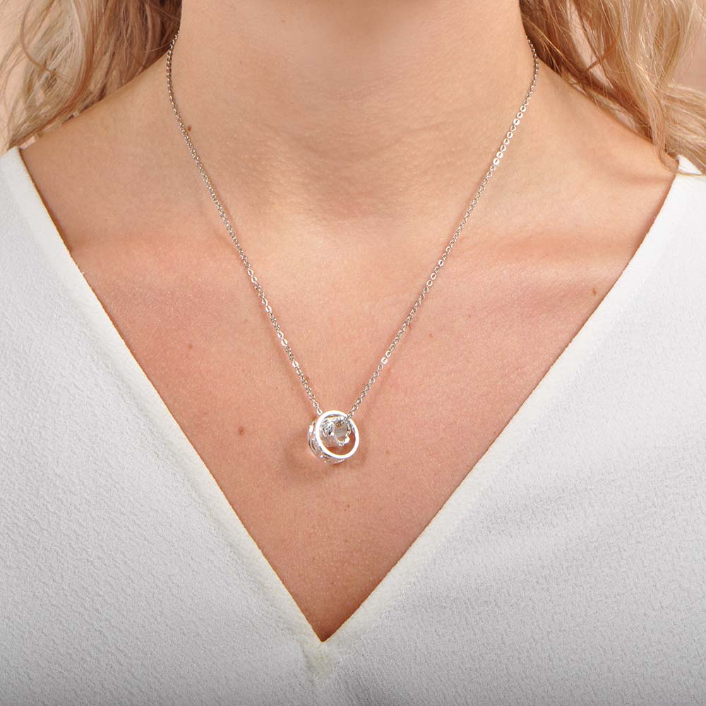 Forever and Always Double Ring Pendant