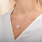 Pendentif double anneau Forever and Always