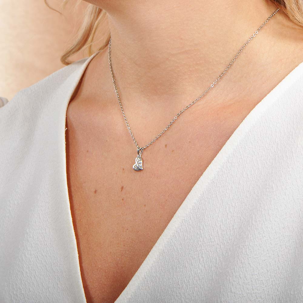Pendentif coeur délicat