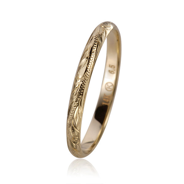 Bague en or Aloha E U'i