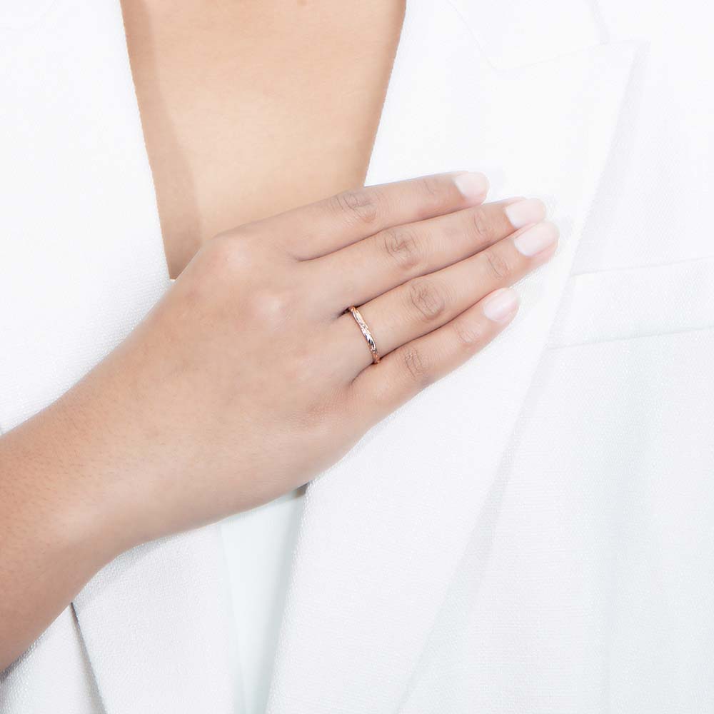 Bague en or Aloha E U'i