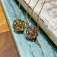 Plumeria Lei Barrel Pendant
