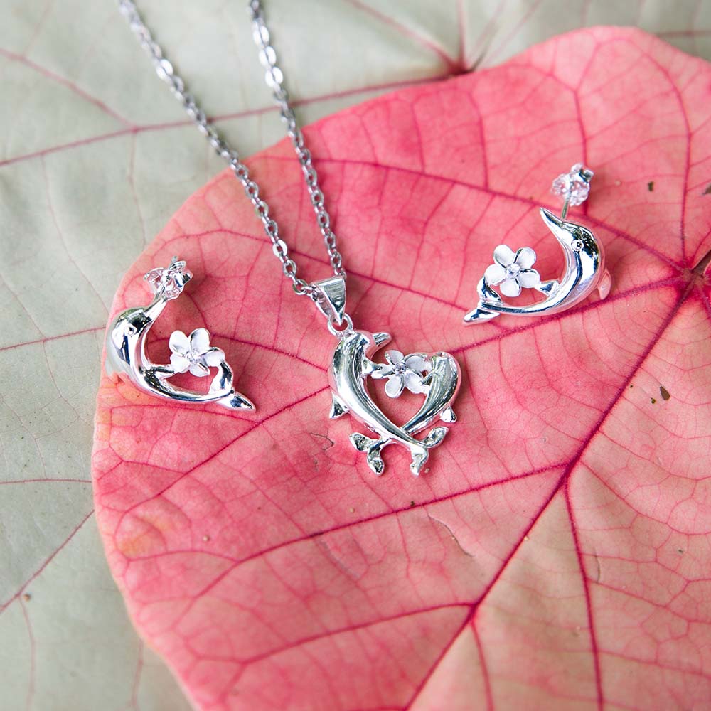 Pendentif Dauphin Espoir &amp; Amour