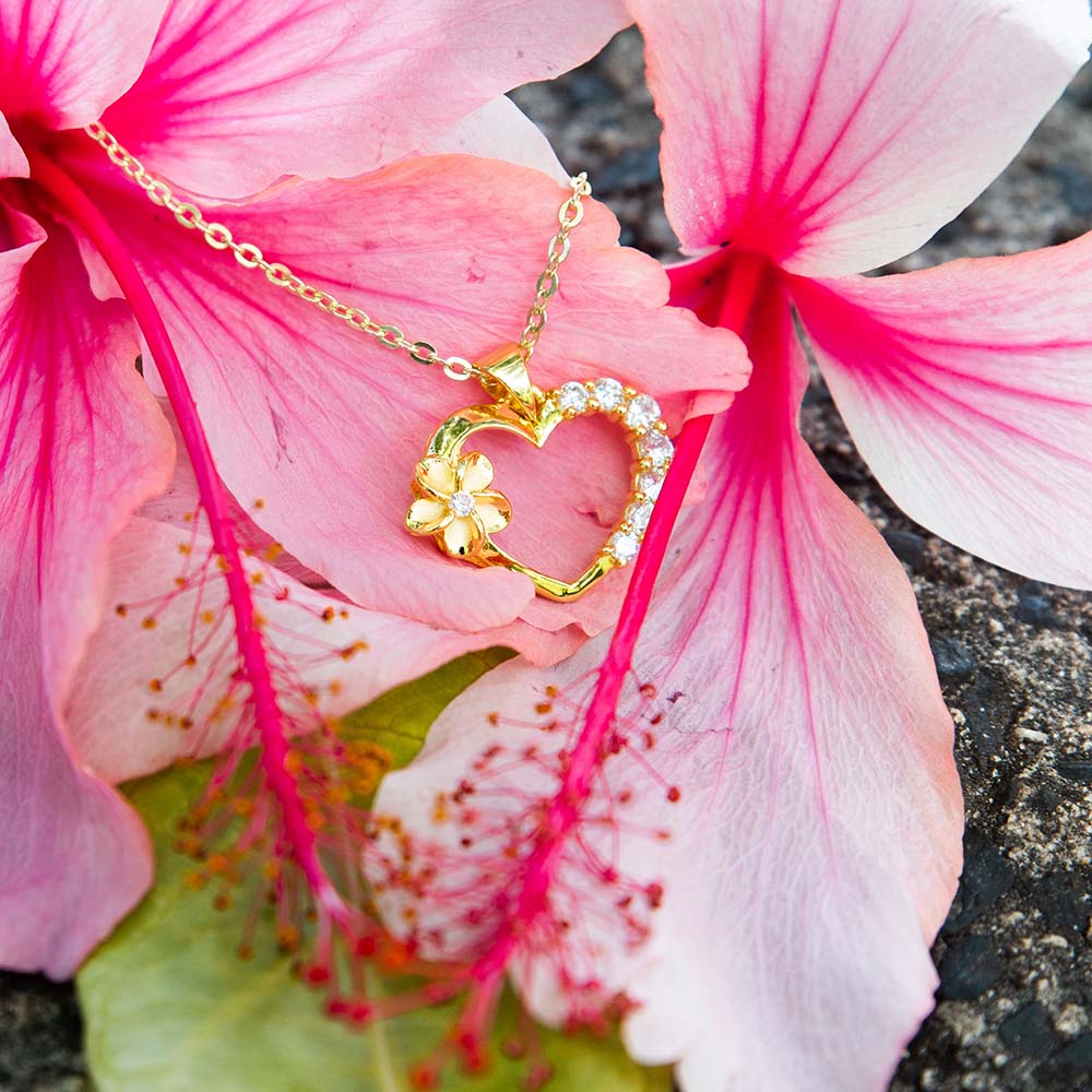 Island Love Heart Pendant