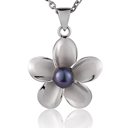 Pendentif Plumeria Perle