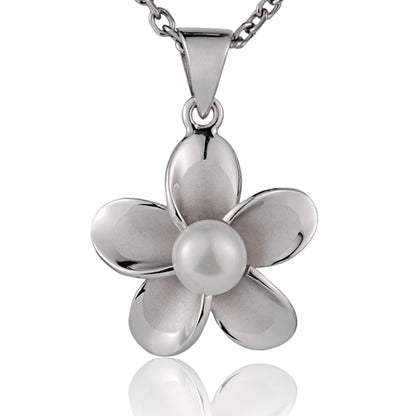 Pendentif Plumeria Perle