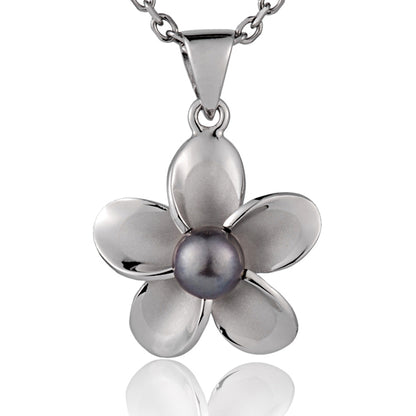Pendentif Plumeria Perle