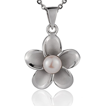 Pendentif Plumeria Perle