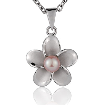Pendentif Plumeria Perle