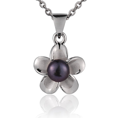 Pendentif Plumeria Perle