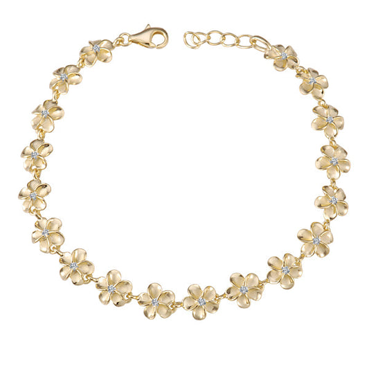 Plumeria Bracelet