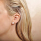 Hibiscus Matte Stud Earrings