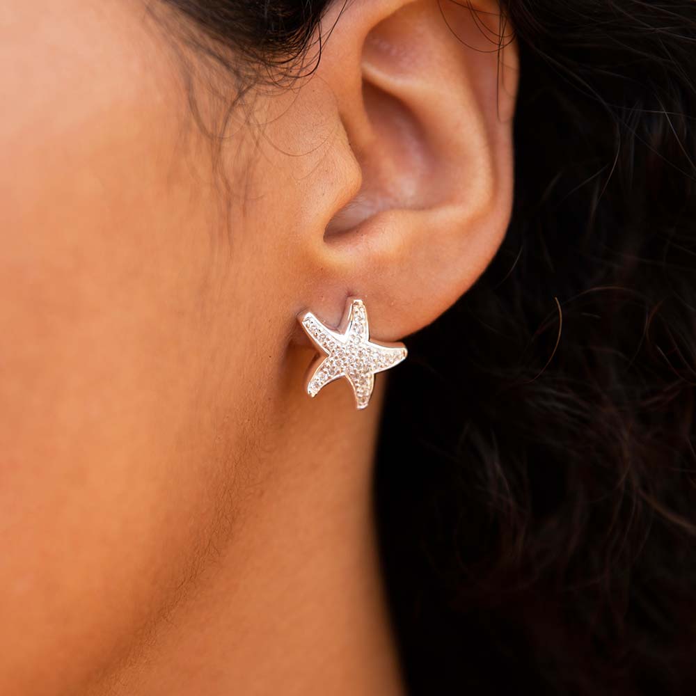 Starfish Stud Earrings