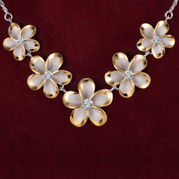 Collier de corde de Plumeria