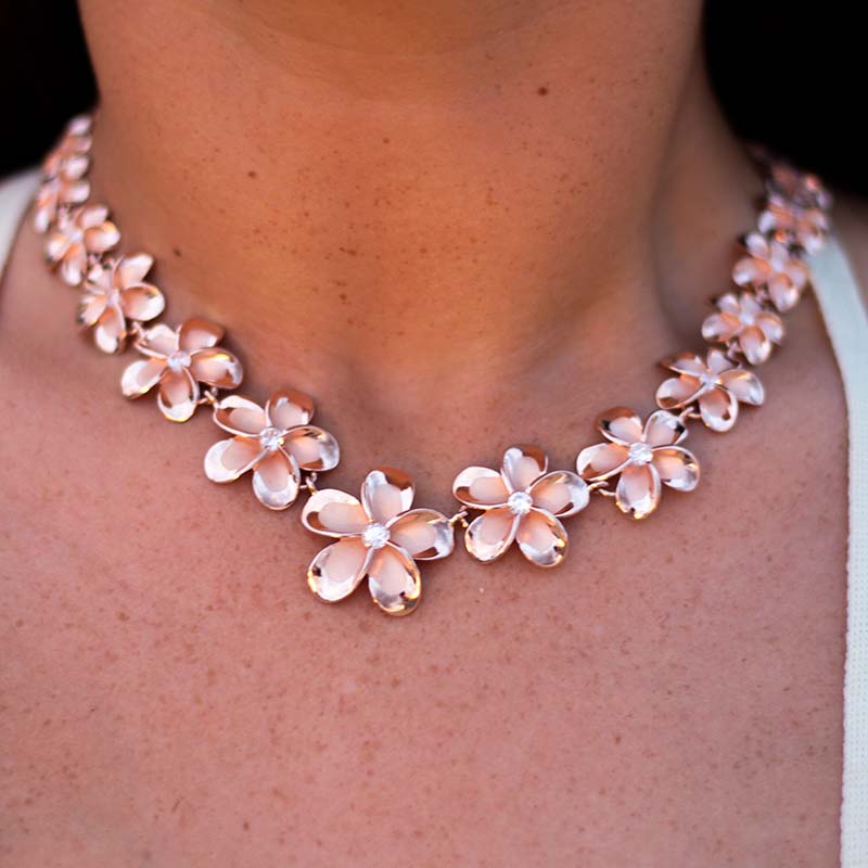 Collier Plumeria Lei