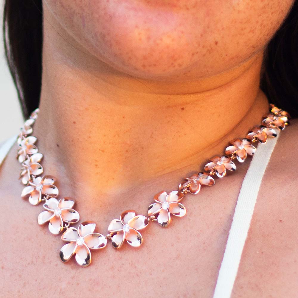 Collier Plumeria Lei