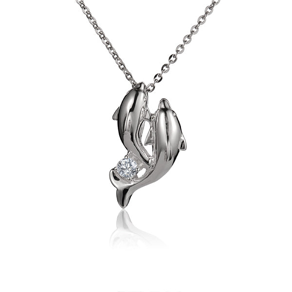 Friends Forever Dolphin Pendant