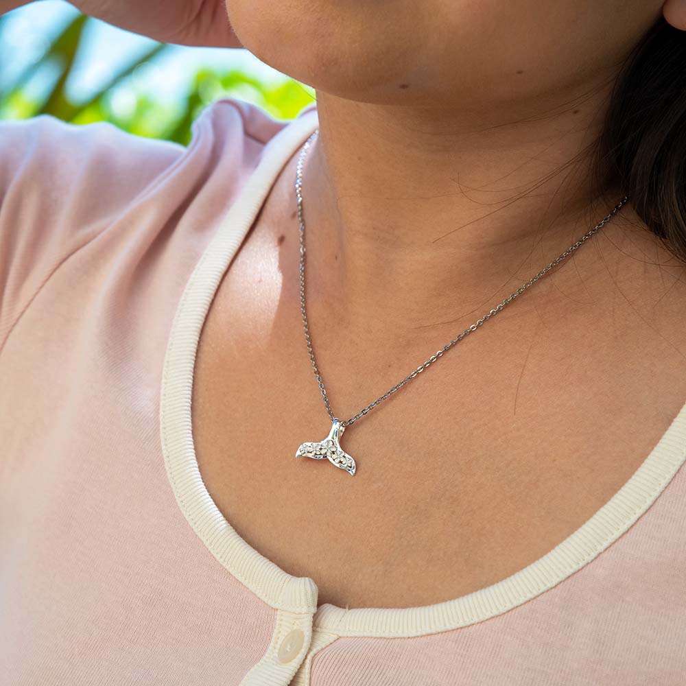 Fairytale Whale Tail Pendant
