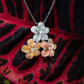 Pendentif Plumeria Cluster Frost