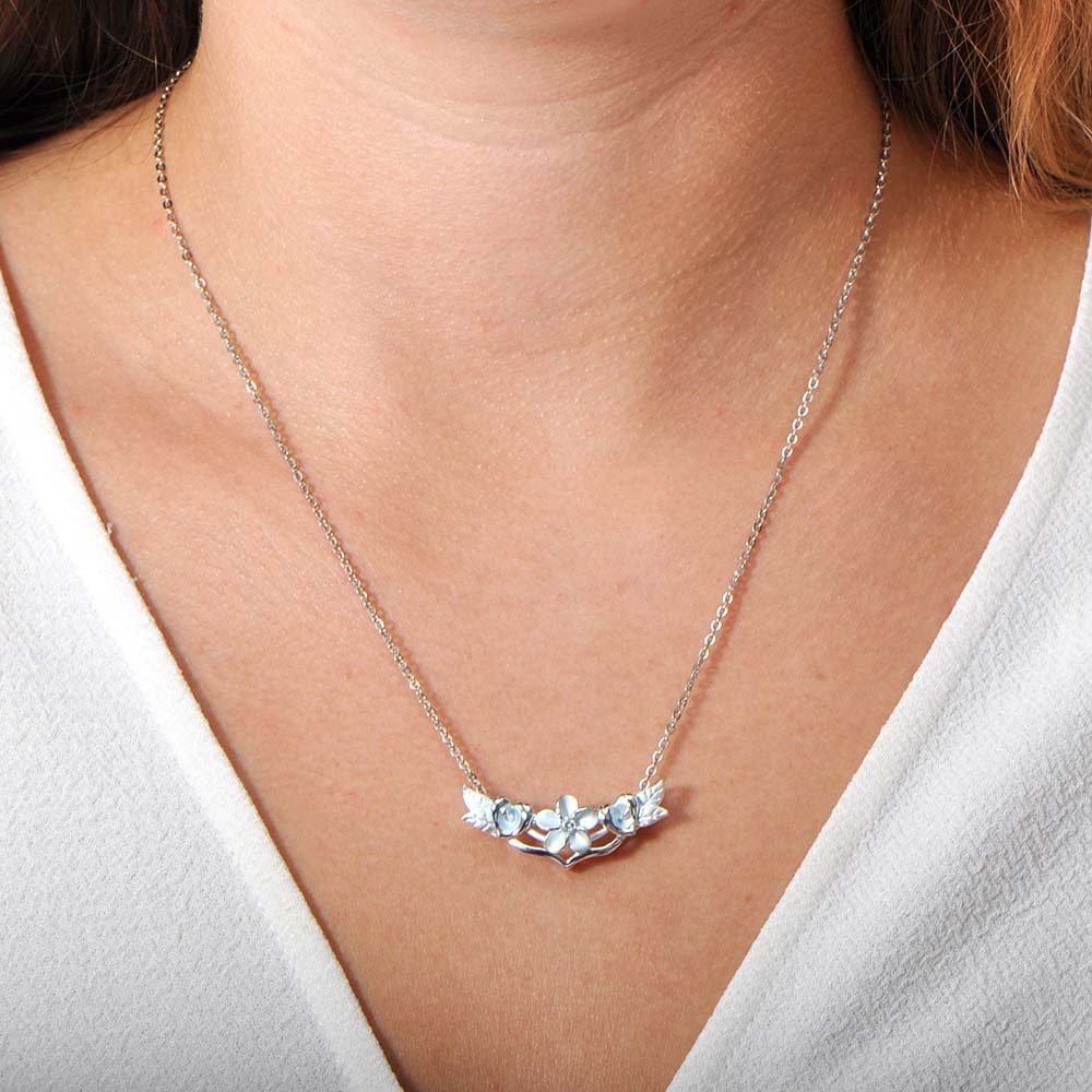 Pendentif Plumeria du jardin des amoureux