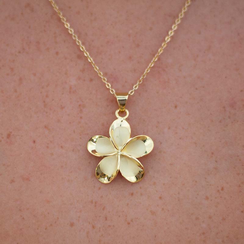 Plumeria Pendant