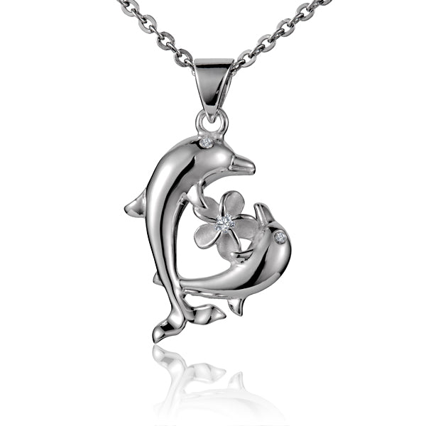 Pendentif Dauphin Espoir &amp; Amour