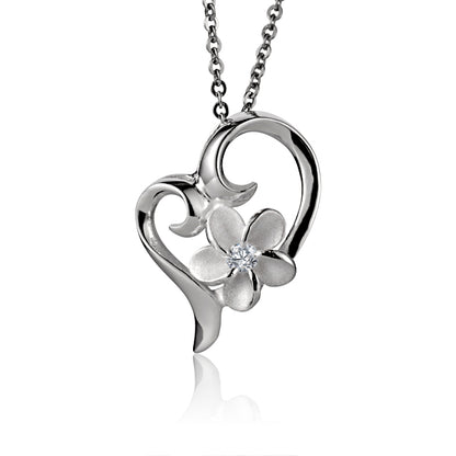 Blooming Heart Pendant