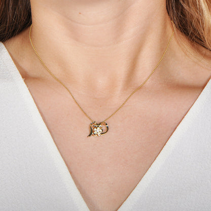 Blooming Heart Pendant