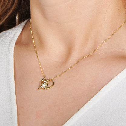 Blooming Heart Pendant