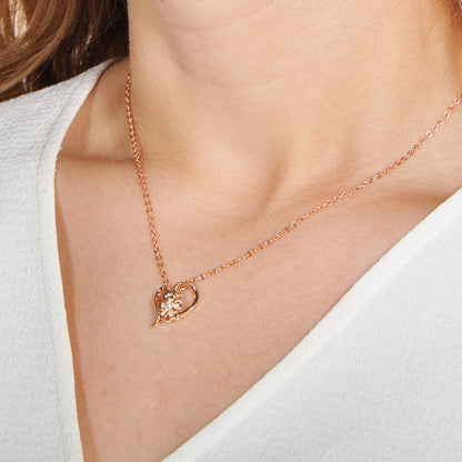 Blooming Heart Pendant