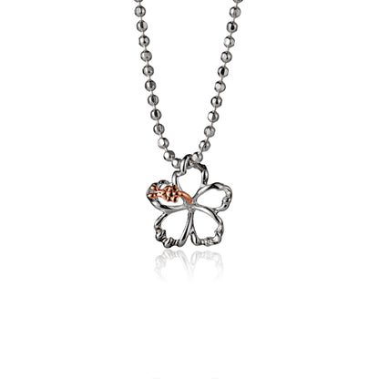 Hibiscus Cutout Pendant