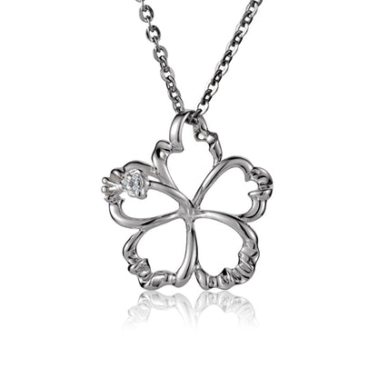 Hibiscus Cutout Pendant