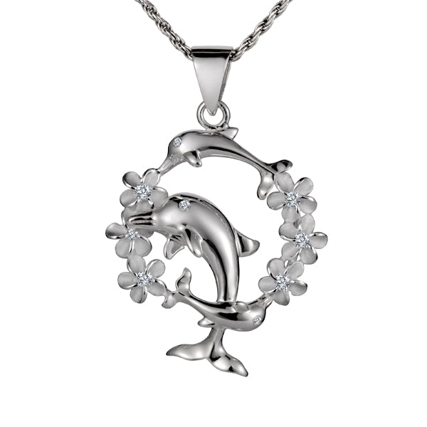 Pendentif Dauphin Infini