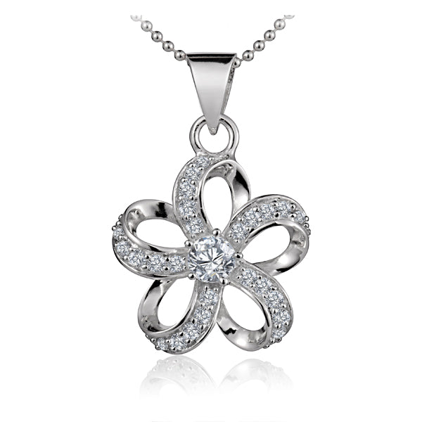 Pendentif Fleur Infini