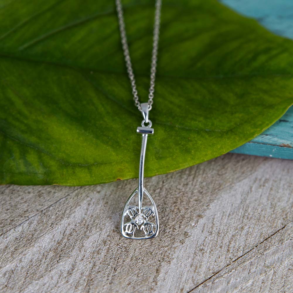 Pendentif pagaie Turtle Lagoon