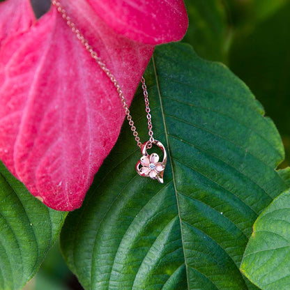 Blooming Heart Pendant