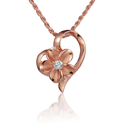 Blooming Heart Pendant